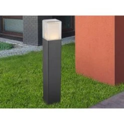 Globo LED-Wegeleuchte DALIA Aluminium Schwarz 50 Cm