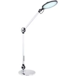 Globo LED Tischleuchte Urias Silber -Globo Lighting 143100 3749 4