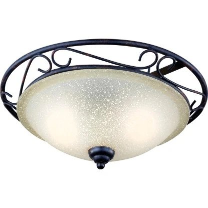 Globo Deckenleuchte RUSTICA II Rostfarben 3 Globo Deckenleuchte RUSTICA II Rostfarben