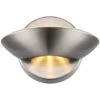 Globo LED-Wandleuchte SAMMY Nickel Matt