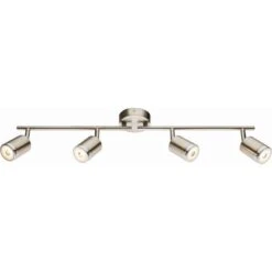 Globo LED-Spot 4er COMORE Nickel Matt