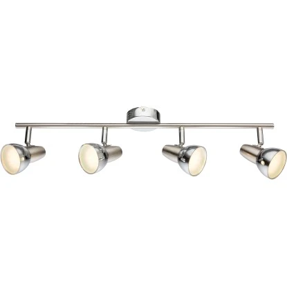 Globo LED-Spot CAPPUCCINO Chrom Nickel Matt 3 Globo LED-Spot CAPPUCCINO Chrom Nickel Matt