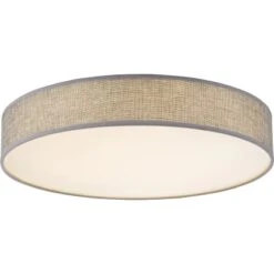 Globo LED-Deckenleuchte TED Metall Weiß