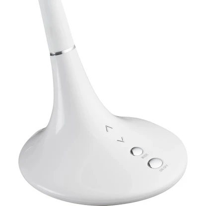 Globo LED-Tischleuchte PATTAYA Chrom Weiß 4 Globo LED-Tischleuchte PATTAYA Chrom Weiß – Bild 2