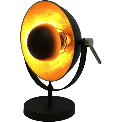 Globo Tischleuchte XIRENA Chrom Schwarz 4 Globo Tischleuchte XIRENA Chrom Schwarz – Bild 2