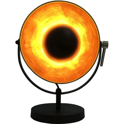 Globo Tischleuchte XIRENA Chrom Schwarz 5 Globo Tischleuchte XIRENA Chrom Schwarz – Bild 3