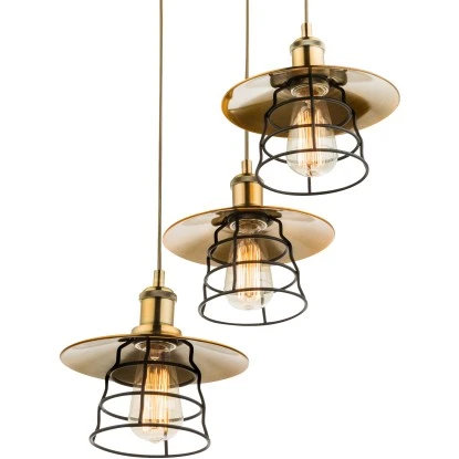 Globo Pendelleuchte VIEJO Bronzefarben 3 Globo Pendelleuchte VIEJO Bronzefarben