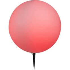 Globo Außen-Kugelleuchte Mit Erdspieß TOULA Kunststoff Weiß -Globo Lighting 2248235 3749 31776 e