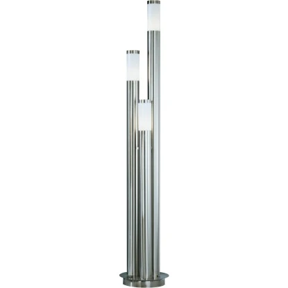 Globo Außenstehleuchte Boston 170 Cm Hoch Edelstahl Ø 28 Cm 3 Globo Außenstehleuchte Boston 170 Cm Hoch Edelstahl Ø 28 Cm