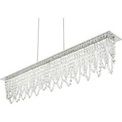 Globo LED-Pendelleuchte SCALA Chrom