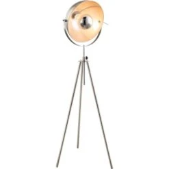 Globo Stehleuchte NOSY Nickel Matt