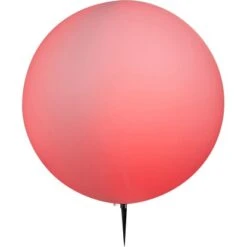 Globo Außenkugelleuchte Mit Erdspieß TOULA Kunststoff Weiß -Globo Lighting 2260370 3749 31778 c