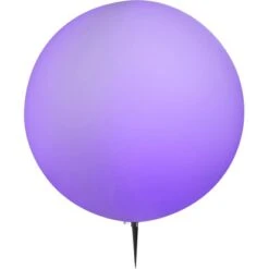 Globo Außenkugelleuchte Mit Erdspieß TOULA Kunststoff Weiß -Globo Lighting 2260370 3749 31778 d