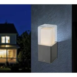 Globo LED-Sockelleuchte DALIA Aluminium Schwarz 7 Globo LED-Sockelleuchte DALIA Aluminium Schwarz -Globo Lighting 2842 3749 ambiente 34575 4