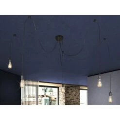 Globo Pendelleuchte MARACANA Metall Schwarz