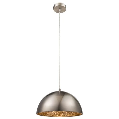 Globo Pendelleuchte Okko Nickel Matt 4 Globo Pendelleuchte Okko Nickel Matt – Bild 2