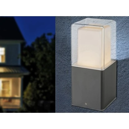 Globo LED-Sockelleuchte DALIA Aluminium Schwarz 3 Globo LED-Sockelleuchte DALIA Aluminium Schwarz