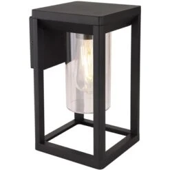 Globo Außenleuchte Candela Aluminium Schwarz 27 Cm