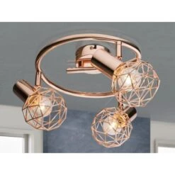 Globo Deckenleuchte XARA Kupfer 7 Globo Deckenleuchte XARA Kupfer -Globo Lighting 475 3749 ambiente 548053 1