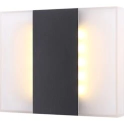 Globo LED-Außenwandleuchte Moonlight -Globo Lighting 49 auenleuchte moonlight 2 1