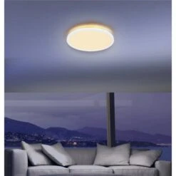Globo LED Deckenleuchte Sapana Ø 29,4 Cm Weiß -Globo Lighting 503597 3749 4156218W 3