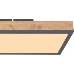 Globo LED Deckenleuchte Doro 80 Cm Eichenoptik -Globo Lighting 503602 3749 416080WD4 5