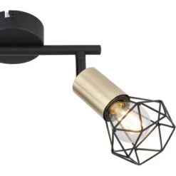 Globo Spots 2er Xara I Altmessing -Globo Lighting 503604 3749 54802S2AB 5