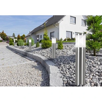 Globo Außenwegeleuchte XELOO Edelstahl 5 Globo Außenwegeleuchte XELOO Edelstahl – Bild 3