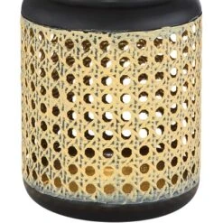 Globo LED-Solaraußenleuchte Laterne In Bambusoptik Zum Hängen Oder Stellen -Globo Lighting 573310 3749 4