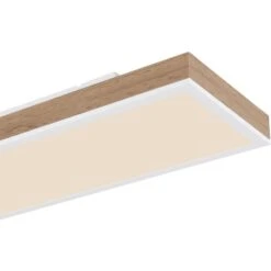 Globo LED-Deckenleuchte Doro 80 Cm X 20 Cm Aluminium-Weiß Matt -Globo Lighting 611305 3749 CU 06