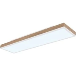 Globo LED-Deckenleuchte Doro 80 Cm X 20 Cm Aluminium-Weiß Matt -Globo Lighting 611305 3749 S 04