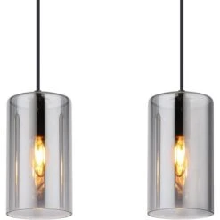 Globo Pendelleuchte Olly 3-flammig Metall Schwarz Matt 9 Globo Pendelleuchte Olly 3-flammig Metall Schwarz Matt -Globo Lighting 611318 3749 S 04