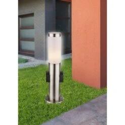 Globo Wegeleuchte Mit 2 Steckdosen