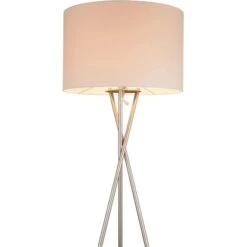 Globo Stehleuchte Gustav Weiß-Nickel Matt 7 Globo Stehleuchte Gustav Weiß-Nickel Matt -Globo Lighting 732376 3749 24685n 2