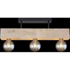 Globo Deckenleuchte Adalaie 3-flammig Metall Schwarz -Globo Lighting 755210 3749 5