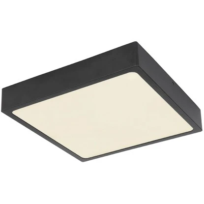 Globo LED-Deckenleuchte Echo 17 X 17 Cm Metall Schwarz Matt Dimmbar 3 Globo LED-Deckenleuchte Echo 17 X 17 Cm Metall Schwarz Matt Dimmbar