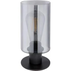 Globo Tischleuchte Hadera Metall Schwarz Matt -Globo Lighting 755728 3749 3