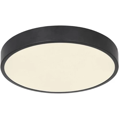 Globo LED-Deckenleuchte Lucena Ø 22 Cm Metall Schwarz Matt Dimmbar 3 Globo LED-Deckenleuchte Lucena Ø 22 Cm Metall Schwarz Matt Dimmbar