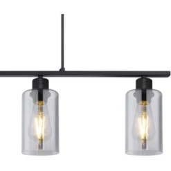 Globo Hängeleuchte Hadera 4-flammig Metall Schwarz Matt 13 Globo Hängeleuchte Hadera 4-flammig Metall Schwarz Matt -Globo Lighting 755813 3749 6