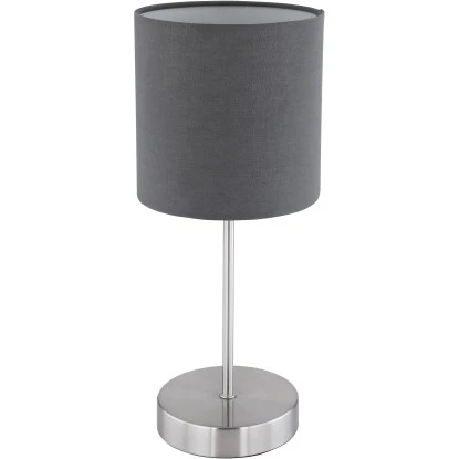 Globo Tischleuchte Sanna Metall Nickel Matt 4 Globo Tischleuchte Sanna Metall Nickel Matt – Bild 2