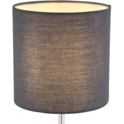 Globo Tischleuchte Sanna Metall Nickel Matt 10 Globo Tischleuchte Sanna Metall Nickel Matt -Globo Lighting 756065 3749 4