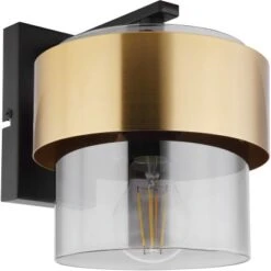 Globo Wandleuchte Milley Glas Messingring 7 Globo Wandleuchte Milley Glas Messingring -Globo Lighting 756095 3749 3