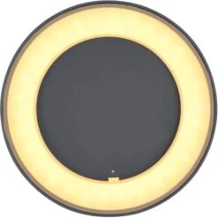 Globo Außenleuchte Sura Rund Anthrazit Ø 20 Cm 8 Globo Außenleuchte Sura Rund Anthrazit Ø 20 Cm -Globo Lighting 756118 3749 3