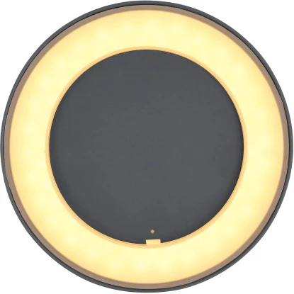 Globo Außenleuchte Sura Rund Anthrazit Ø 20 Cm 5 Globo Außenleuchte Sura Rund Anthrazit Ø 20 Cm – Bild 3