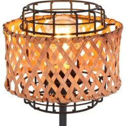 Globo Tischleuchte Gina Metall Schwarz -Globo Lighting 756186 3749 6