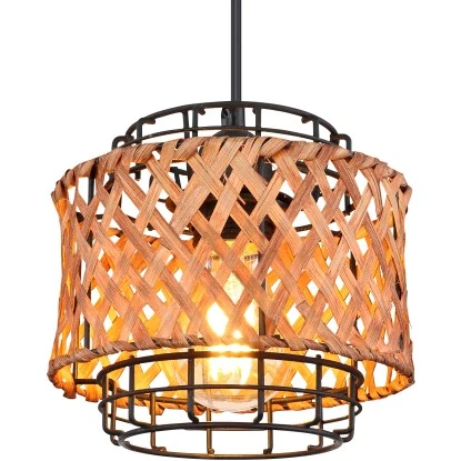 Globo Hängeleuchte Gina 1-flammig Ø 17 Cm Metall Schwarz 6 Globo Hängeleuchte Gina 1-flammig Ø 17 Cm Metall Schwarz – Bild 4