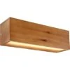 Globo LED-Wandleuchte Alina Holz Braun -Globo Lighting 756198 3749 1