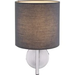 Globo Wandleuchte Sanna Textil Anthrazit -Globo Lighting 756228 3749 3