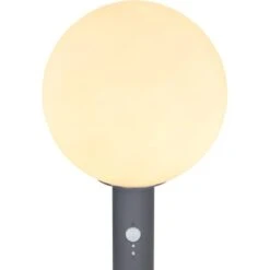 Globo Außenleuchte Ossy Ø 25 Cm X 50 Cm Anthrazit Mit Sensor -Globo Lighting 756234 3749 4