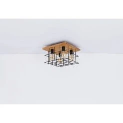 Globo Deckenleuchte Merril 3-flammig Metall Schwarz 21 Globo Deckenleuchte Merril 3-flammig Metall Schwarz -Globo Lighting 756236 3749 10